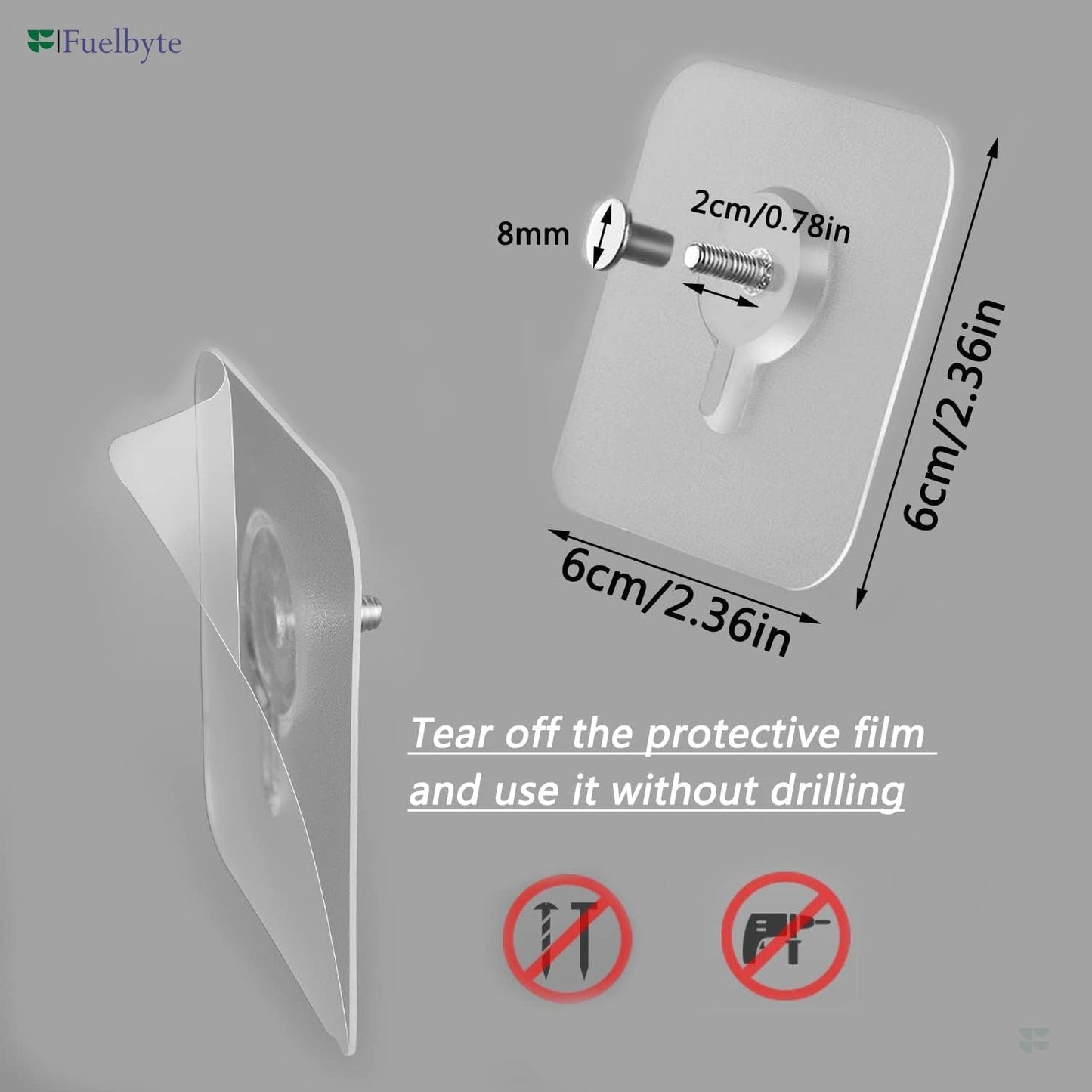 Self Adhesive Heavy Duty Hooks