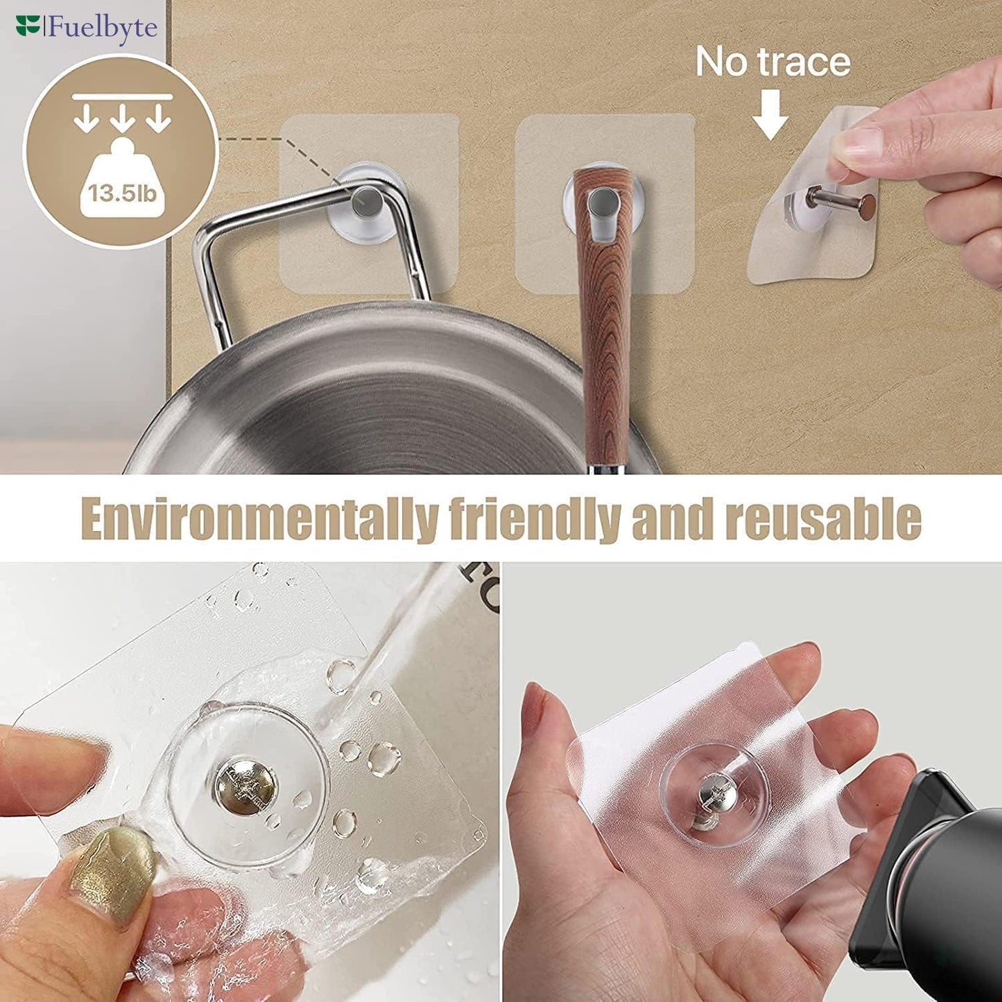 Self Adhesive Heavy Duty Hooks